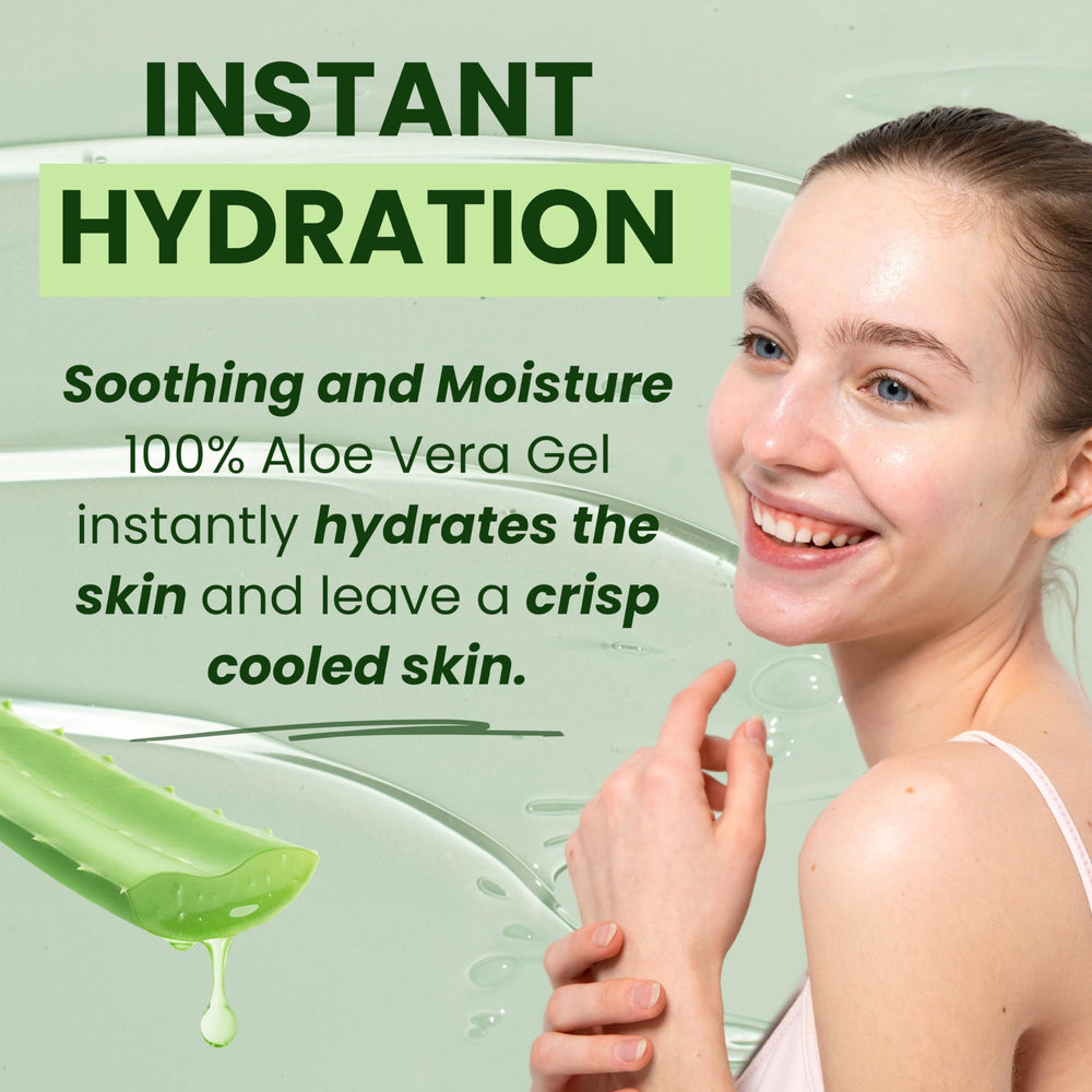 VENAMINE gel aloe vera après soleil pour rafraîchir la peau
