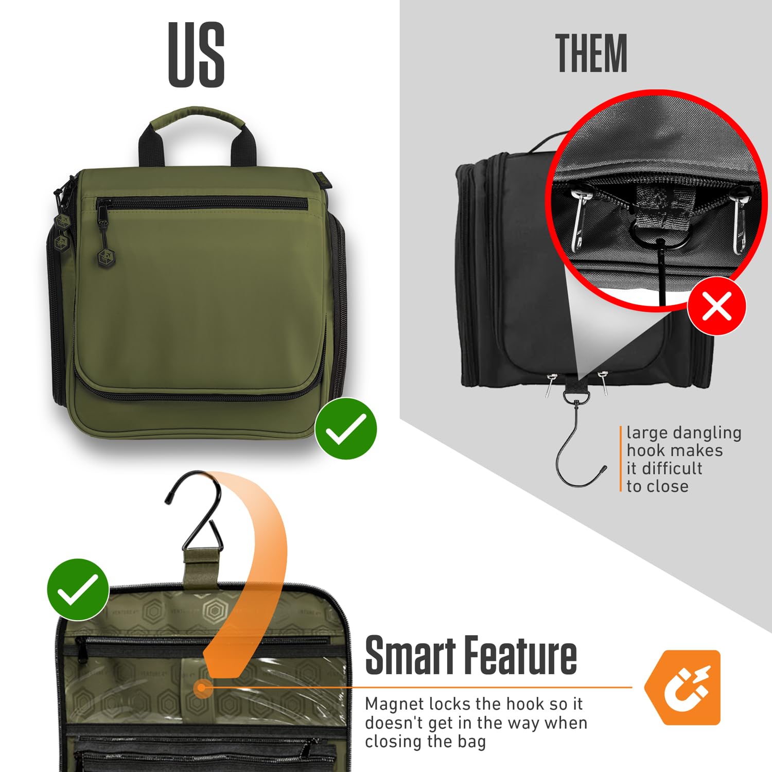 Sac Venture 4th doublure renforcée: durabilité et protection des articles sensibles.