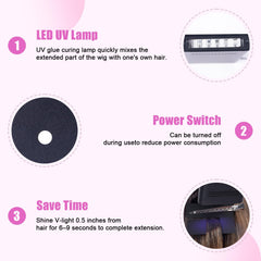 venvee colle V Light : fixation fiable pour des extensions qui tiennent toute la journée.
