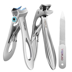 Vepkuso ciseaux-ongles-pieds en acier inoxydable pour coupes nettes et durables des ongles épais
