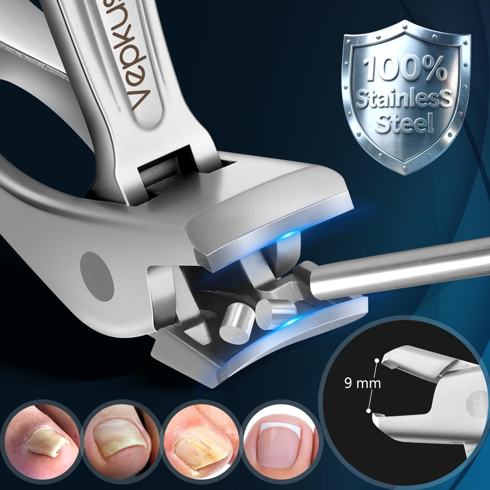 Vepkuso ciseaux-ongles-pieds système anti-éclats pour éviter les éclats de coupe