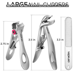 Vepkuso coupe-ongles doigts professionnel, précision et contrôle faciles.