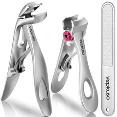 Vepkuso coupe-ongles pieds à larges mâchoires pour ongles épais.