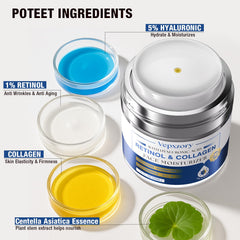 Vepxzory crème visage hyaluronique anti-ride — nutrition profonde pour la peau.