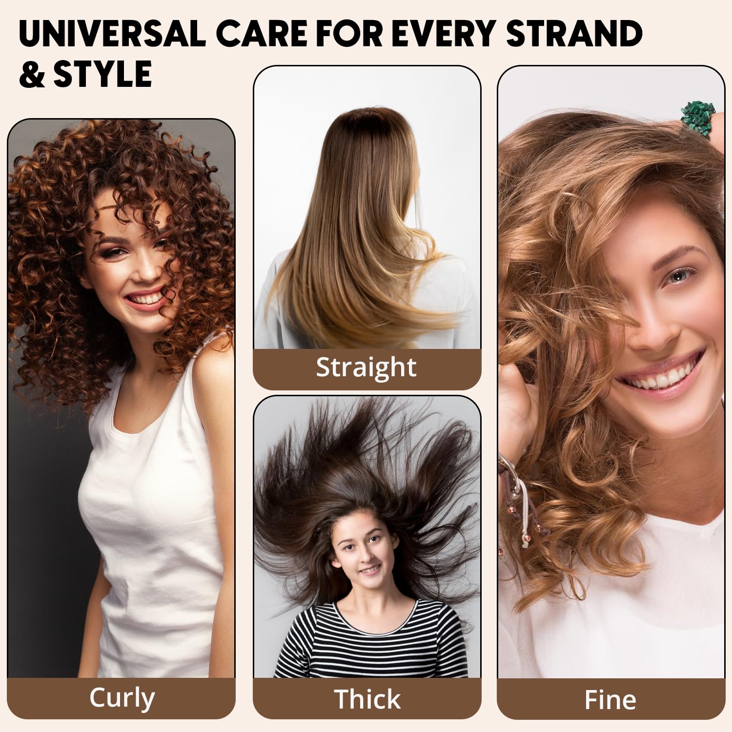 Brosse Vera Essence stimule légèrement le cuir chevelu tout en démêlant.