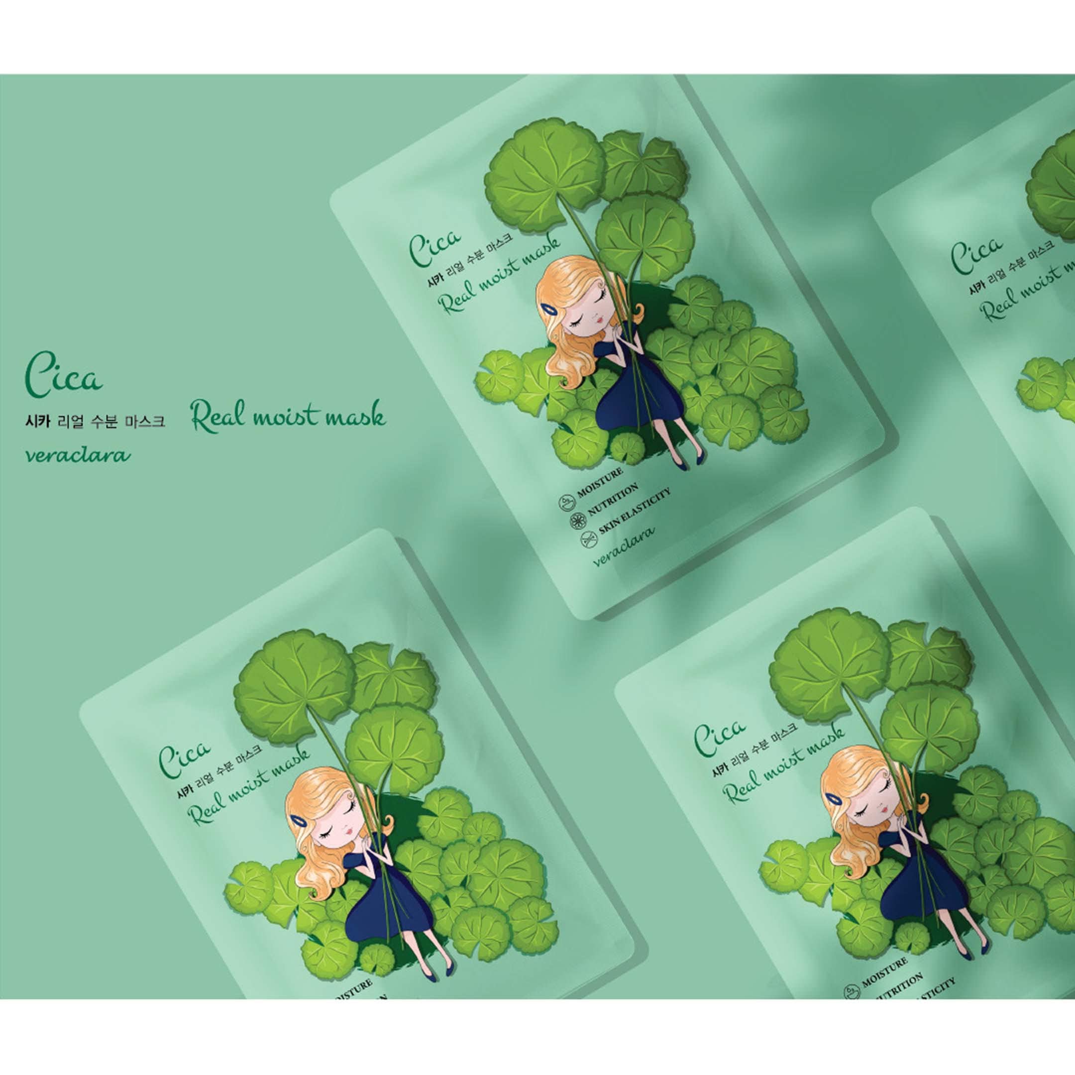 Veraclara masque coreen Eclat Naturel revele un teint lumineux et sain
