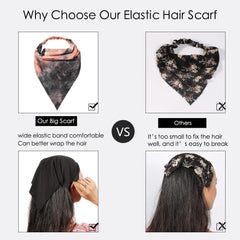 Vercret bandeau cheveux confort antiderapant pour tenir vos cheveux toute la journée.