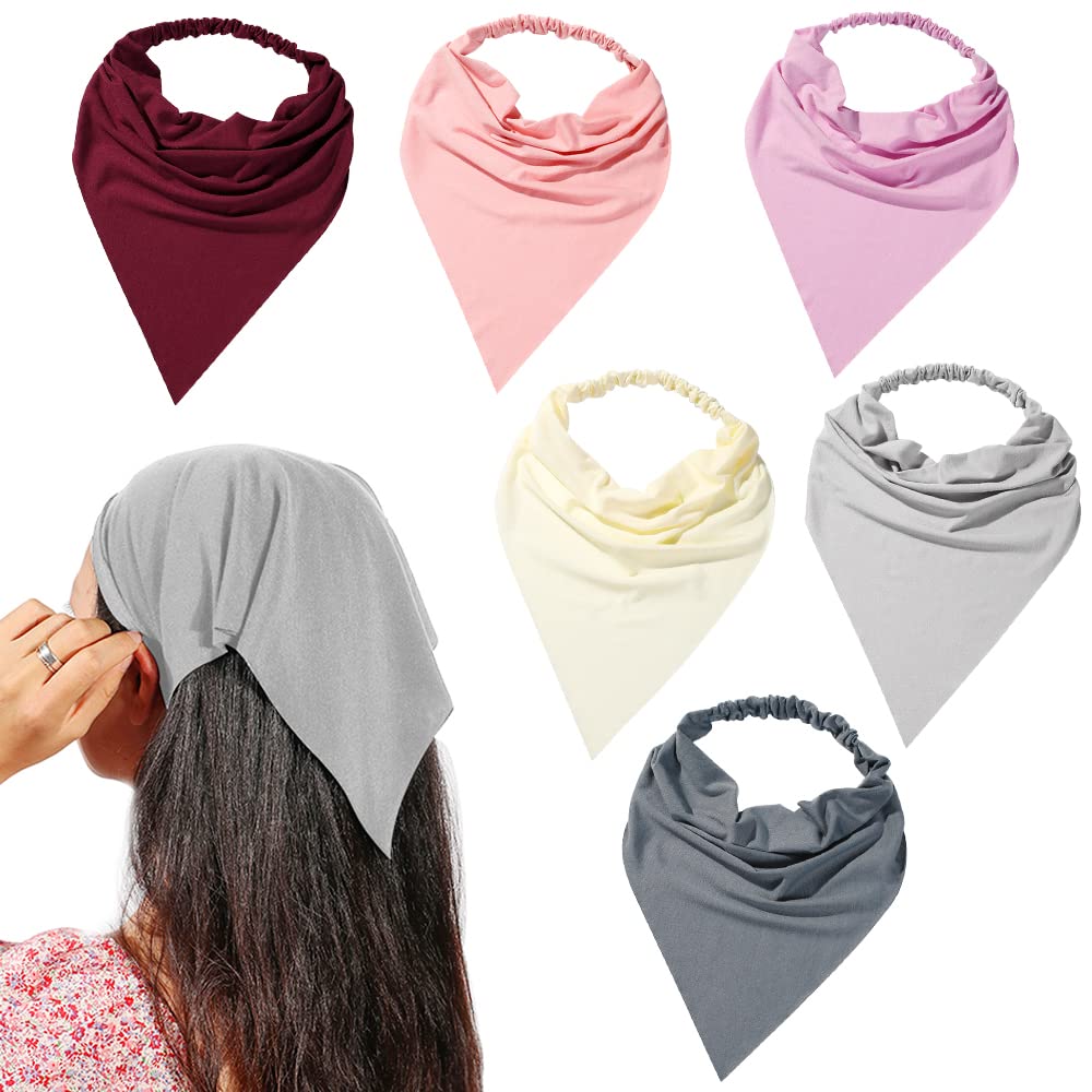 Ensemble Vercret de 6 bandeaux cheveux pour tous les jours.