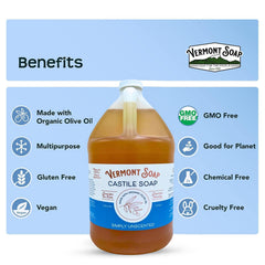 VERMONT SOAP format gallon, économique et écologique.