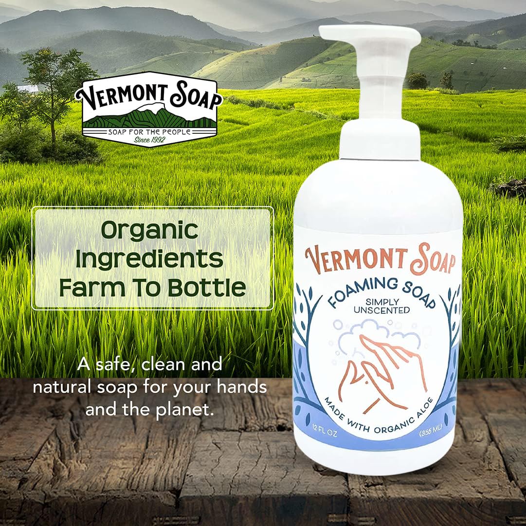 Vermont Soap pompe dispense parfaite assure une dose adaptée à chaque pression