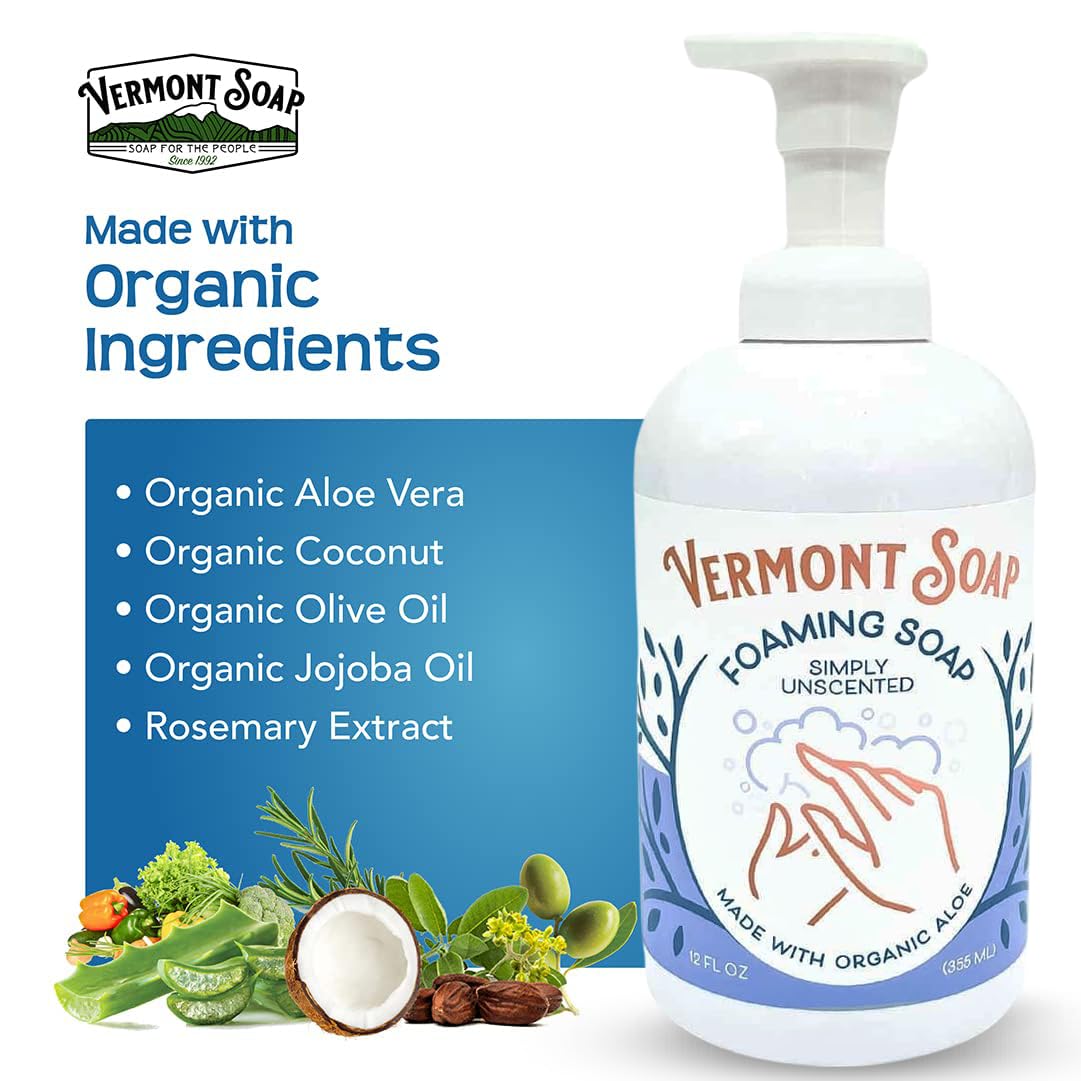 Vermont Soap végane sans gluten et sans cruauté