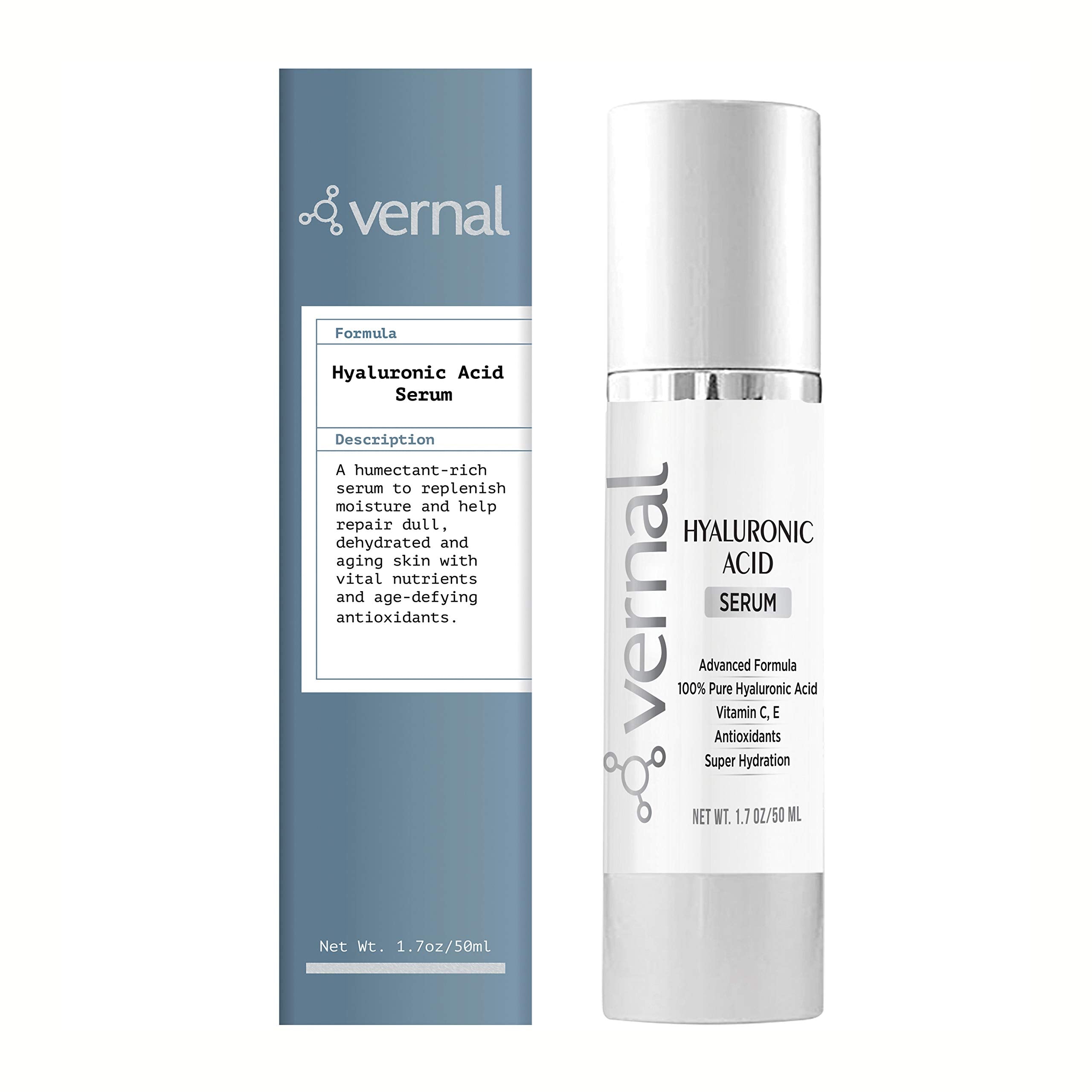 Sérum Vernal en flacon pour hydratation ciblée et peau plus ferme