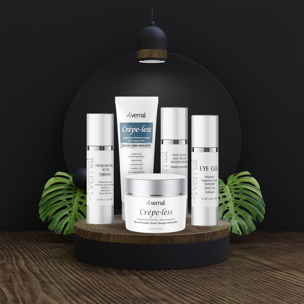 Peau lumineuse après utilisation du Sérum Vernal Hyaluronique Pur