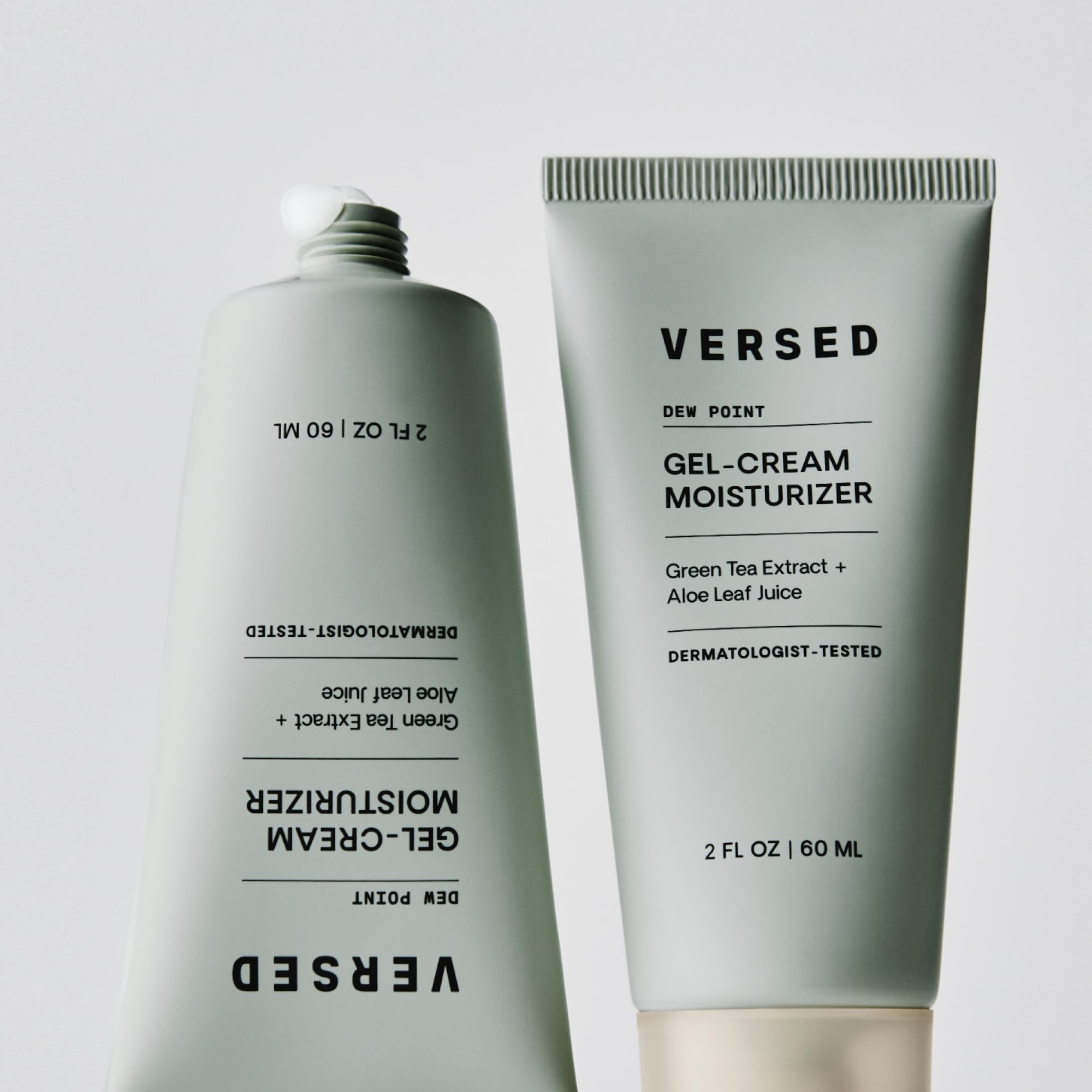 Versed Dew Point Gel Formule non-comedogene Visage: adaptée à tous les types de peau.