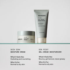 Versed Dew Point Gel Jus-feuille Aloé Visage: hydratation apaisante.