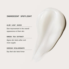 Application du Versed Dew Point Gel visage pour une peau hydratée et souple