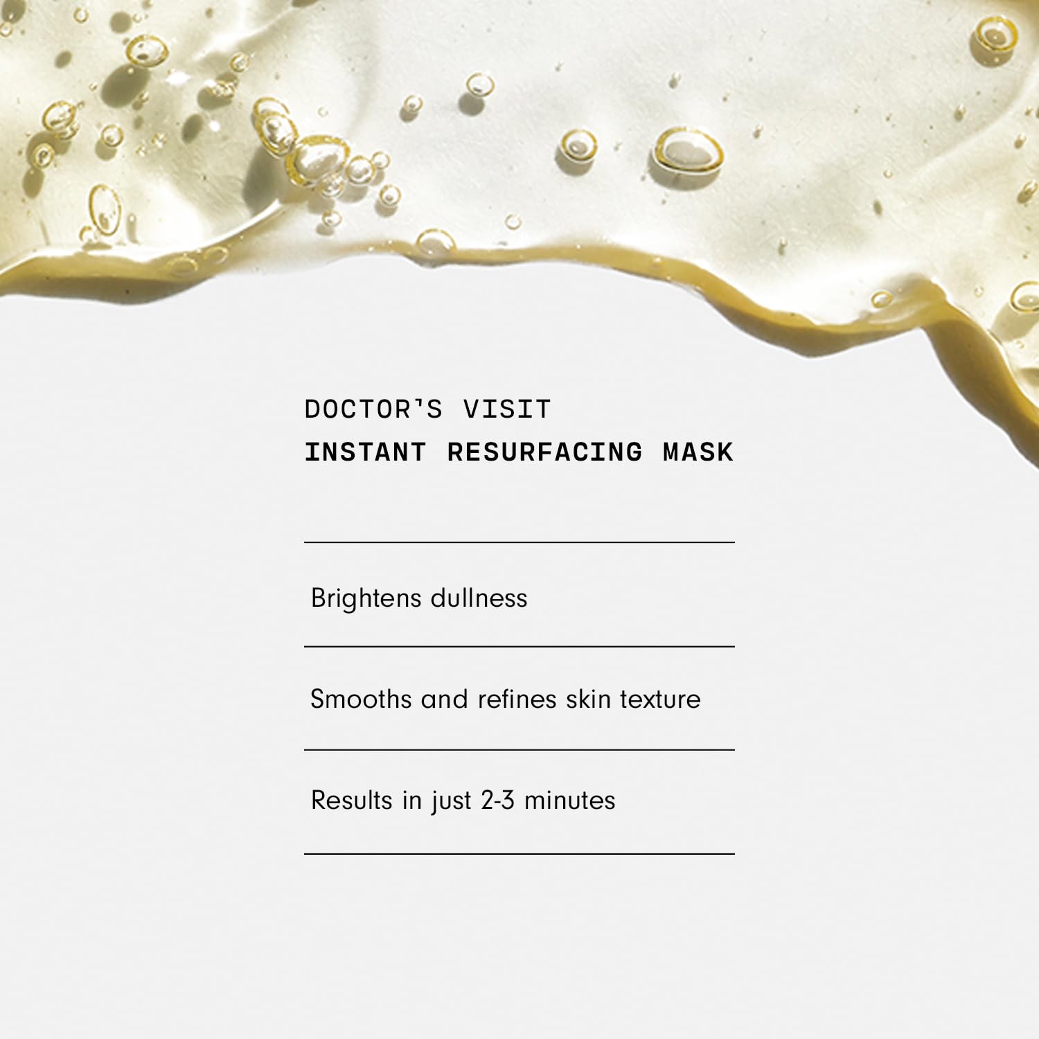 Versed Doctor’s Visit – acides glyco et lactique ciblant les pores et l’éclat.