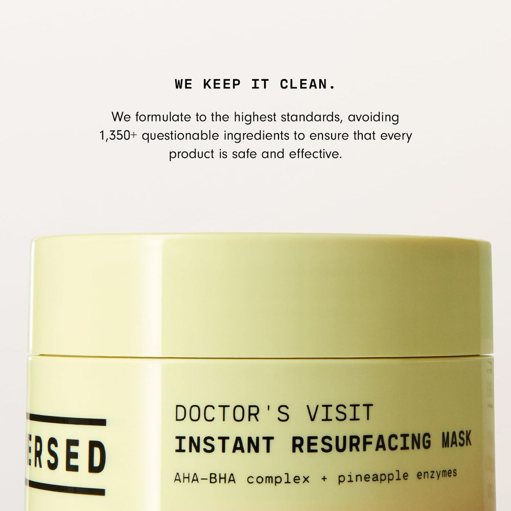Versed Doctor’s Visit – pot pratique de 1,7 oz pour les routines hebdomadaires.