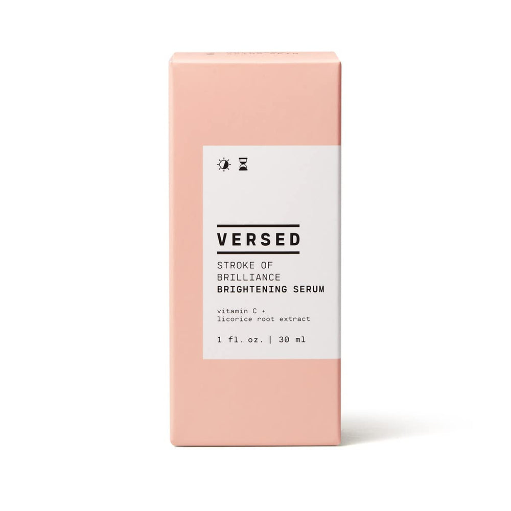Versed Stroke of Brilliance serum dropper-pump for precise, easy application