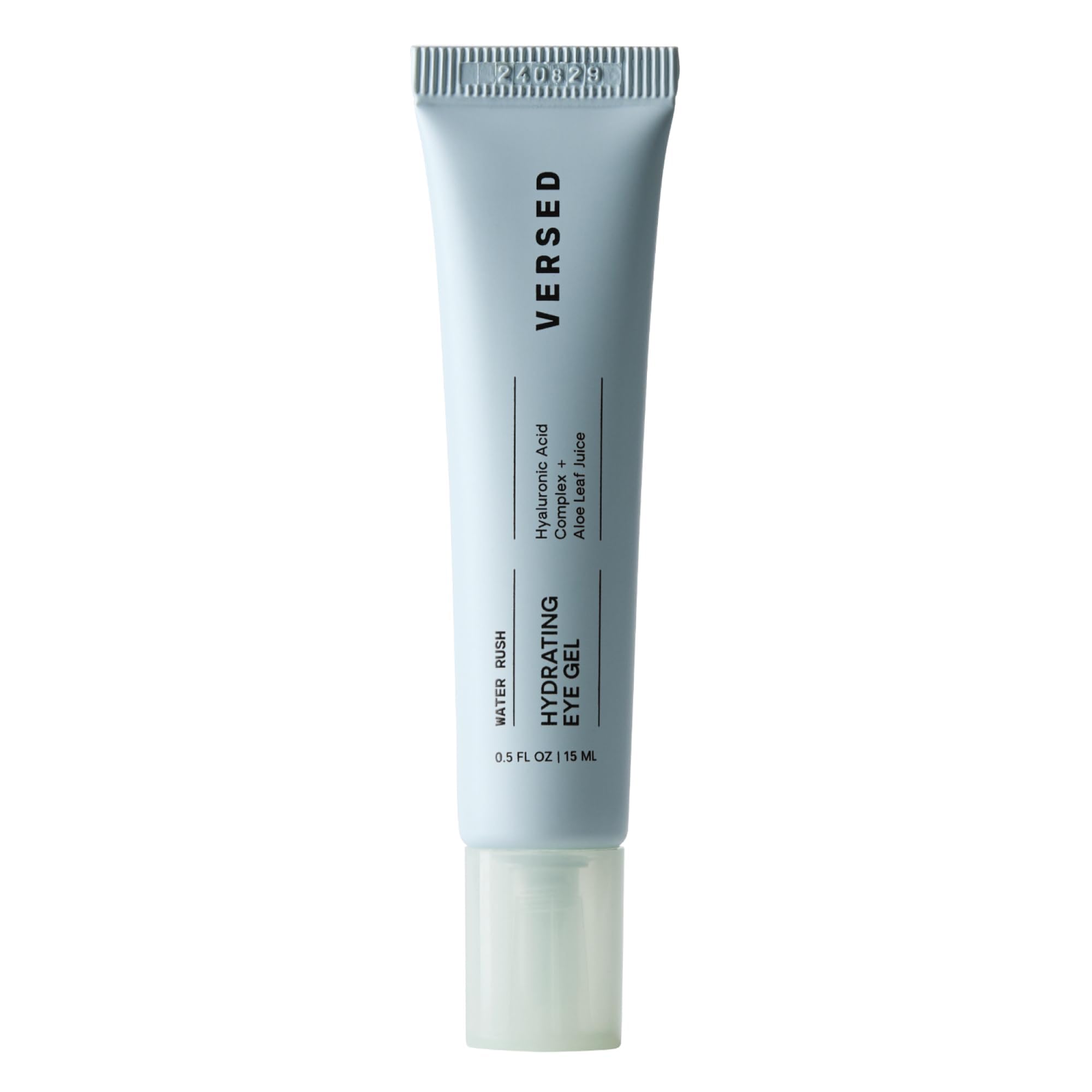 Versed Water Rush Gel flacon, soin ciblé pour hydratation du regard