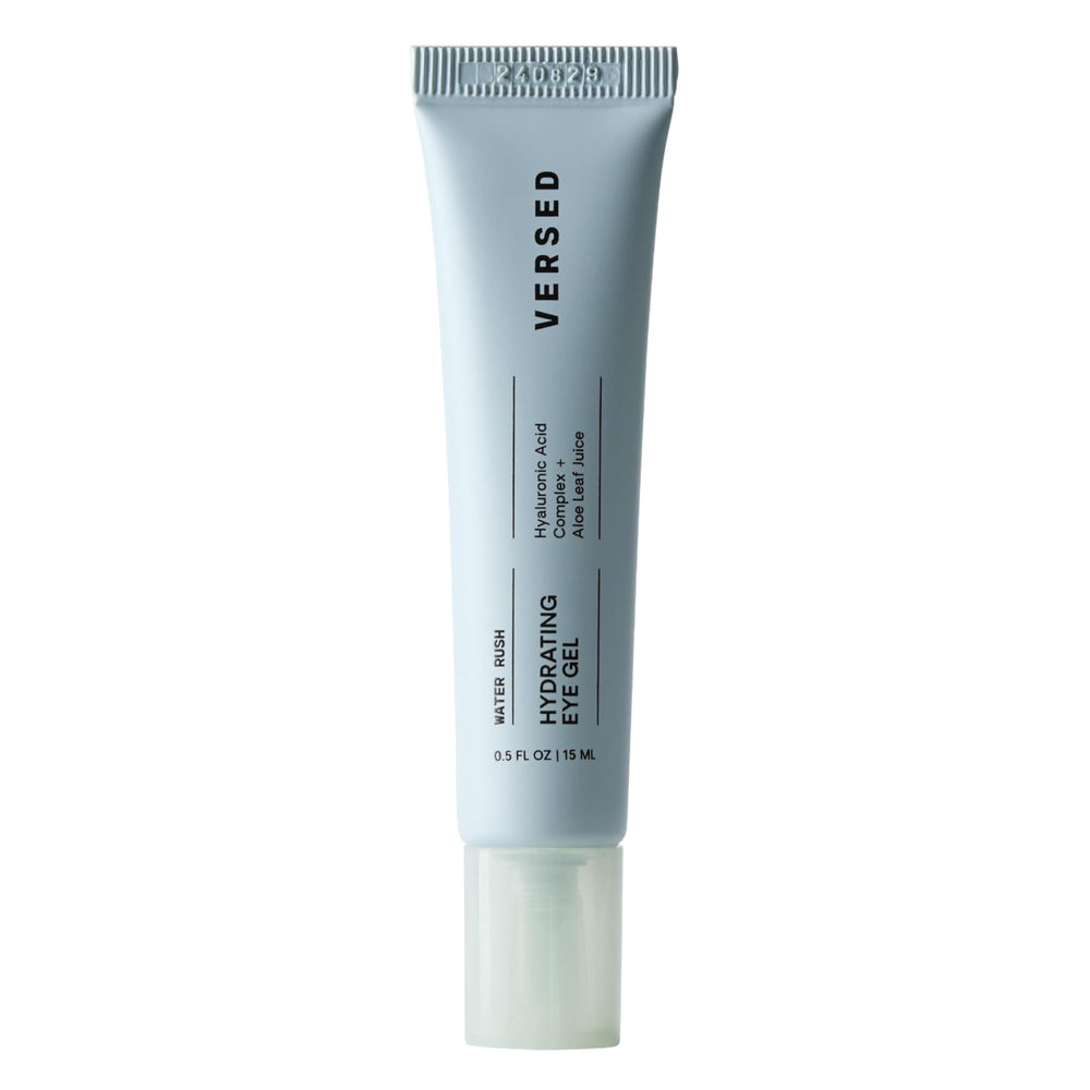 Versed Water Rush Gel flacon, soin ciblé pour hydratation du regard