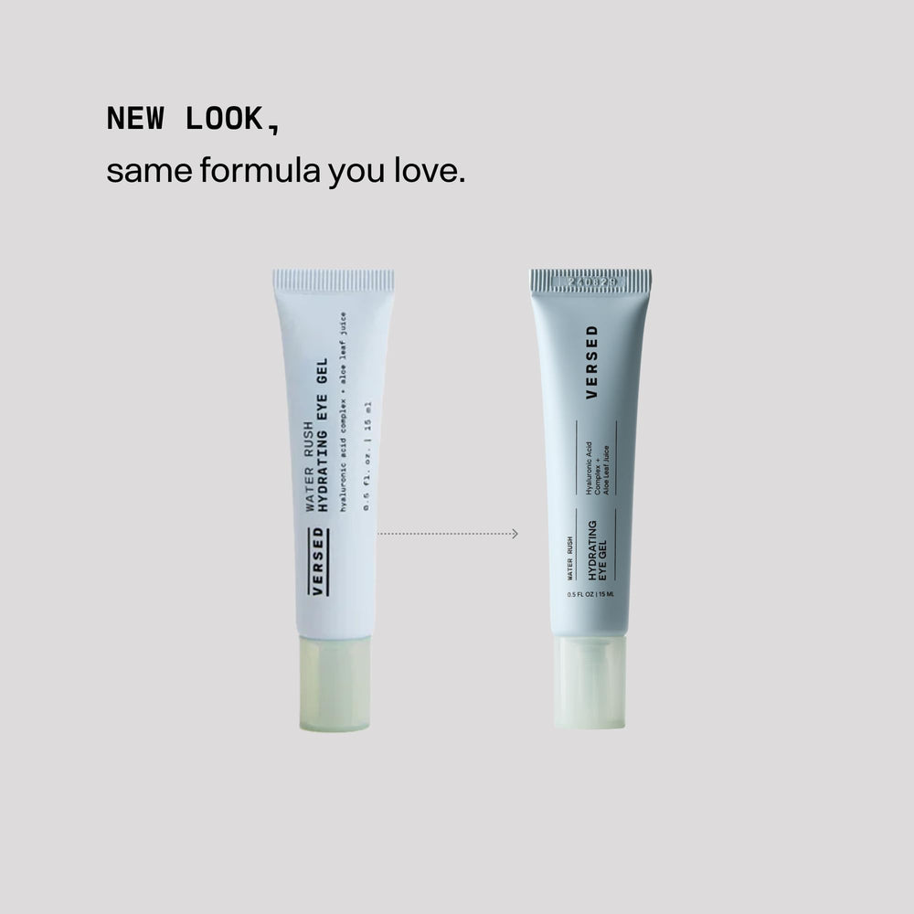 Texture Water Rush Gel légère avec absorption rapide pour le contour des yeux