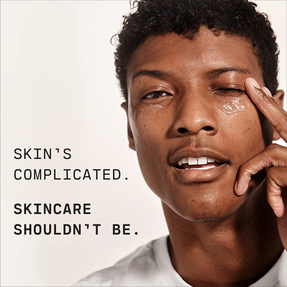 Application facile sur peau propre avec Versed Weekend Glow.