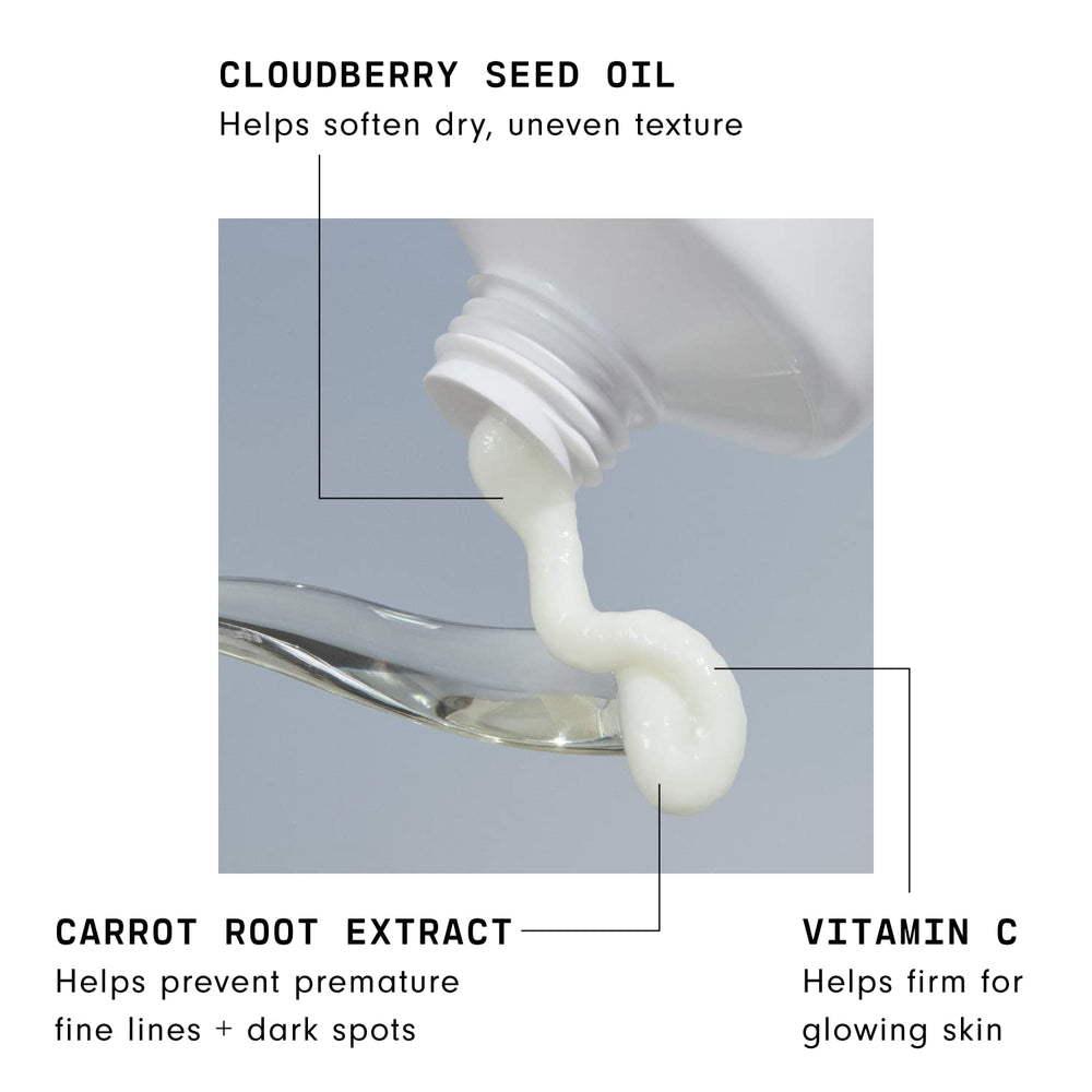 Versed Weekend Glow barrier-hydratation: renforce la barriere cutanee et offre une hydratation durable