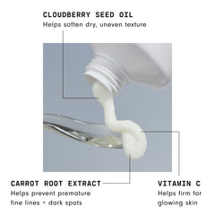 Versed Weekend Glow barrier-hydratation: renforce la barriere cutanee et offre une hydratation durable