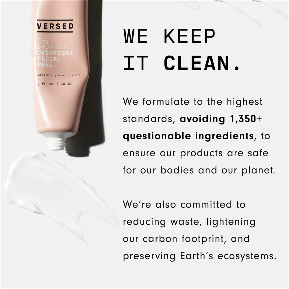 Extraits botaniques et vitamine C avec Versed Weekend Glow.