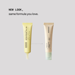 Emballage élégant et recyclable du Weekend Glow Eye Gel, choix durable.