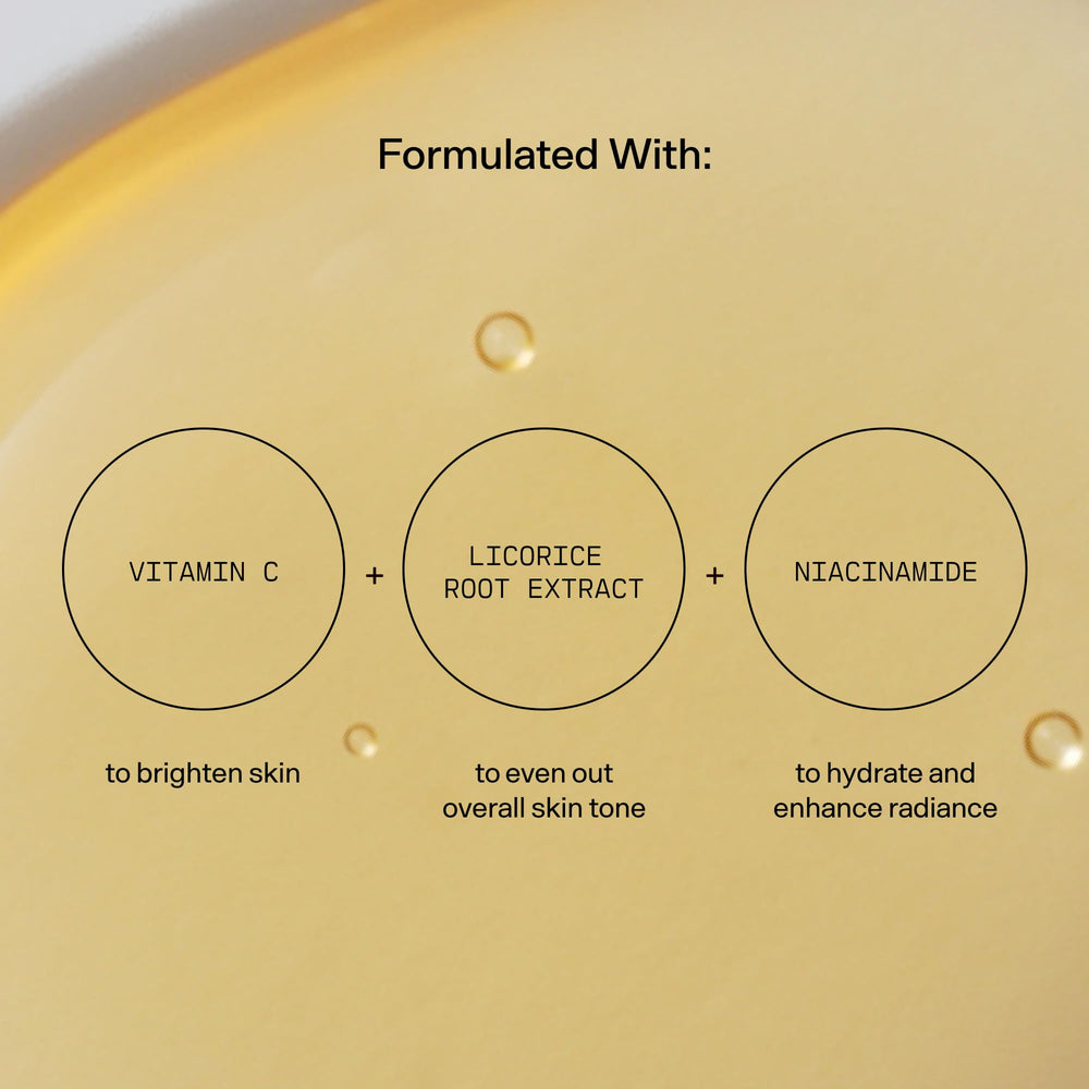 Versed Weekend Glow applied to clean skin for hydration