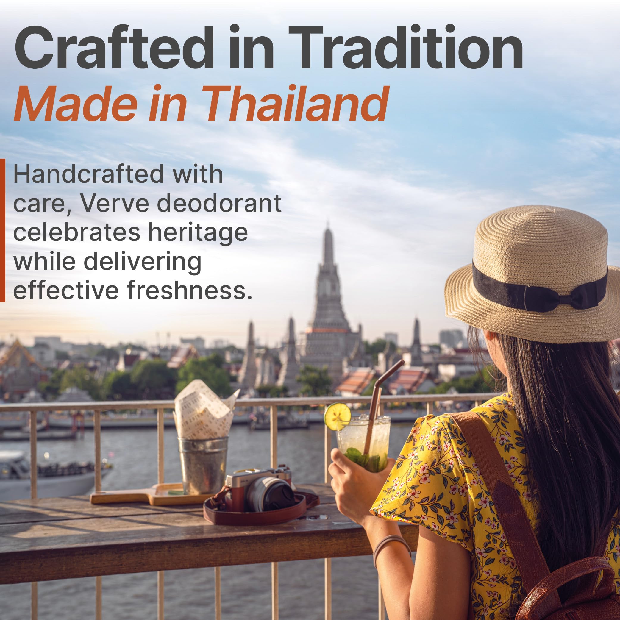Verve Culture déodorant cristal thaï format voyage.