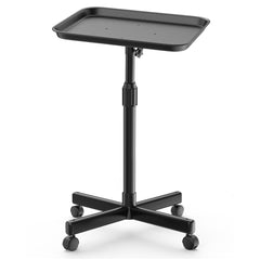 VeryTOP chariot-coiffure sur roues avec plateau 12x16 pouces, pratique pour outils quotidiens.