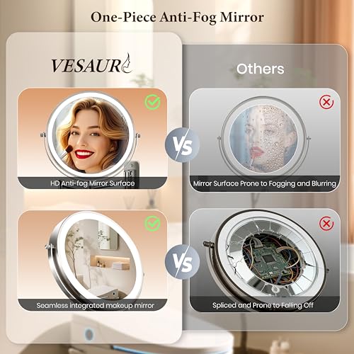 Coffret cadeau Vesaur, miroir mural prêt à offrir