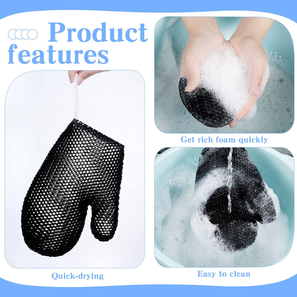 Design alvéolaire Vesici pour créer beaucoup de mousse et rincer facilement