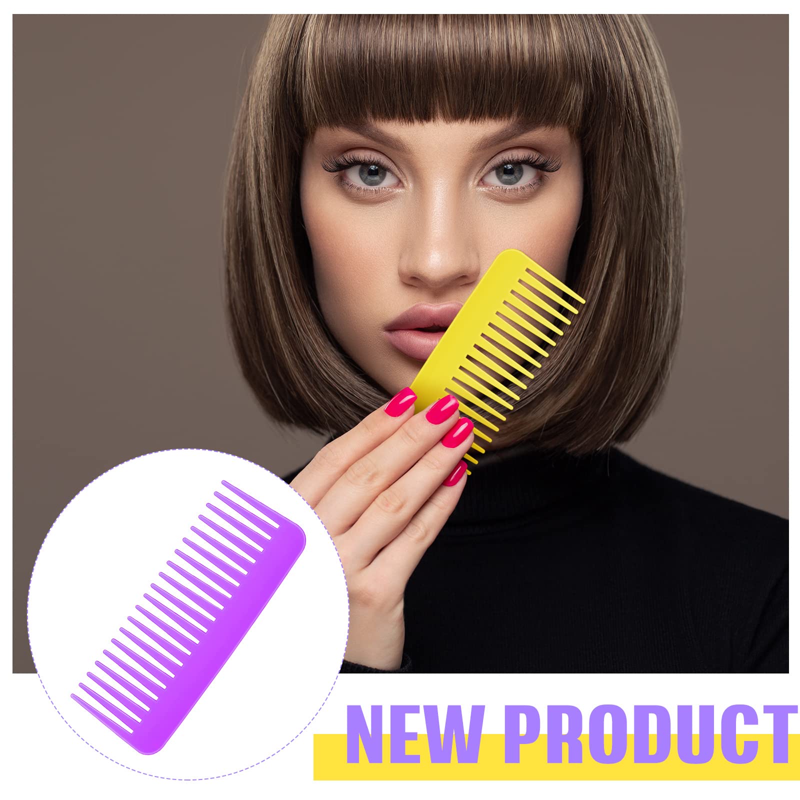 Vesici peignes à dents larges, parfait pour kits de dons charitables et résidences.