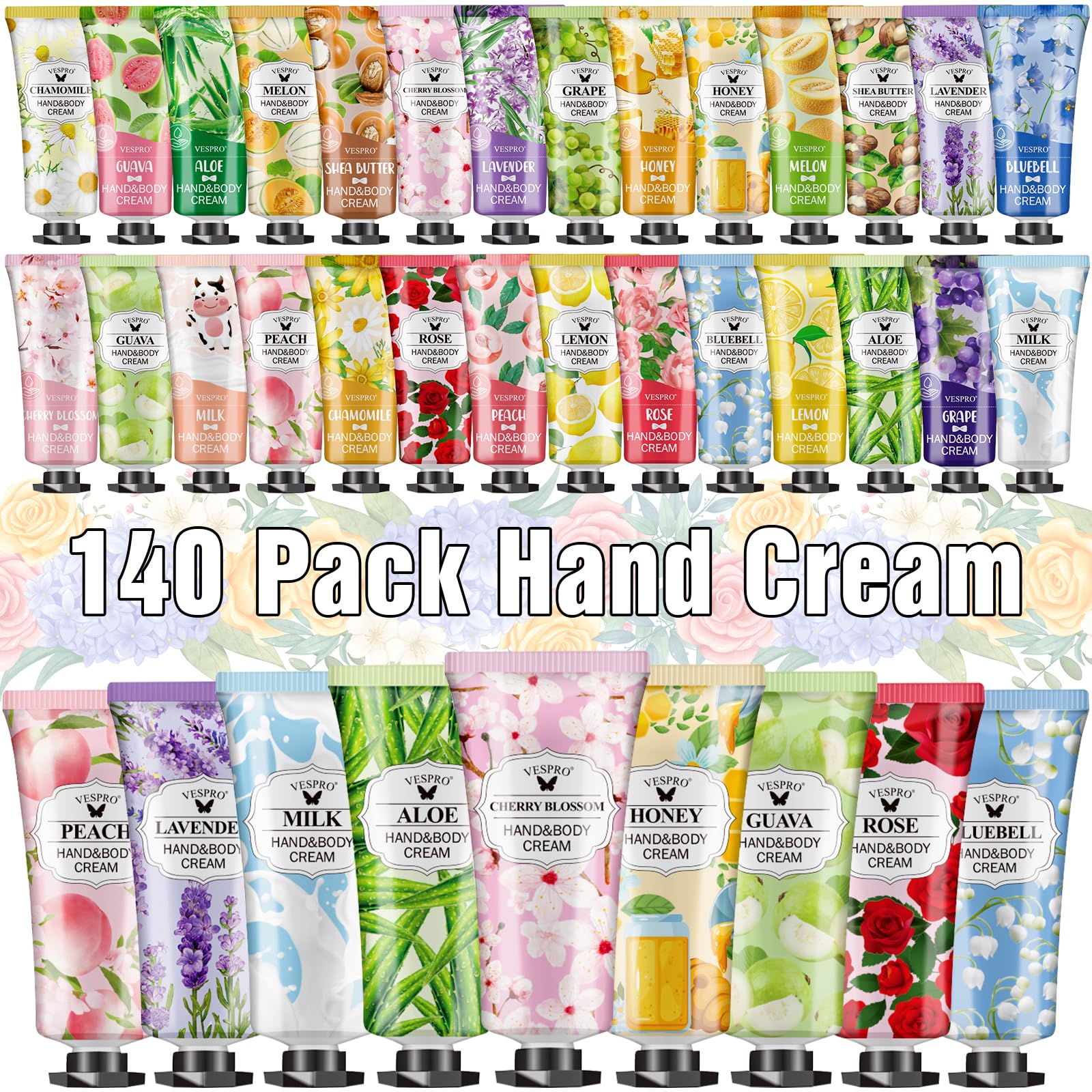 Coffret Vespro 140 pack crèmes mains en étui cadeau, parfait pour offrir.