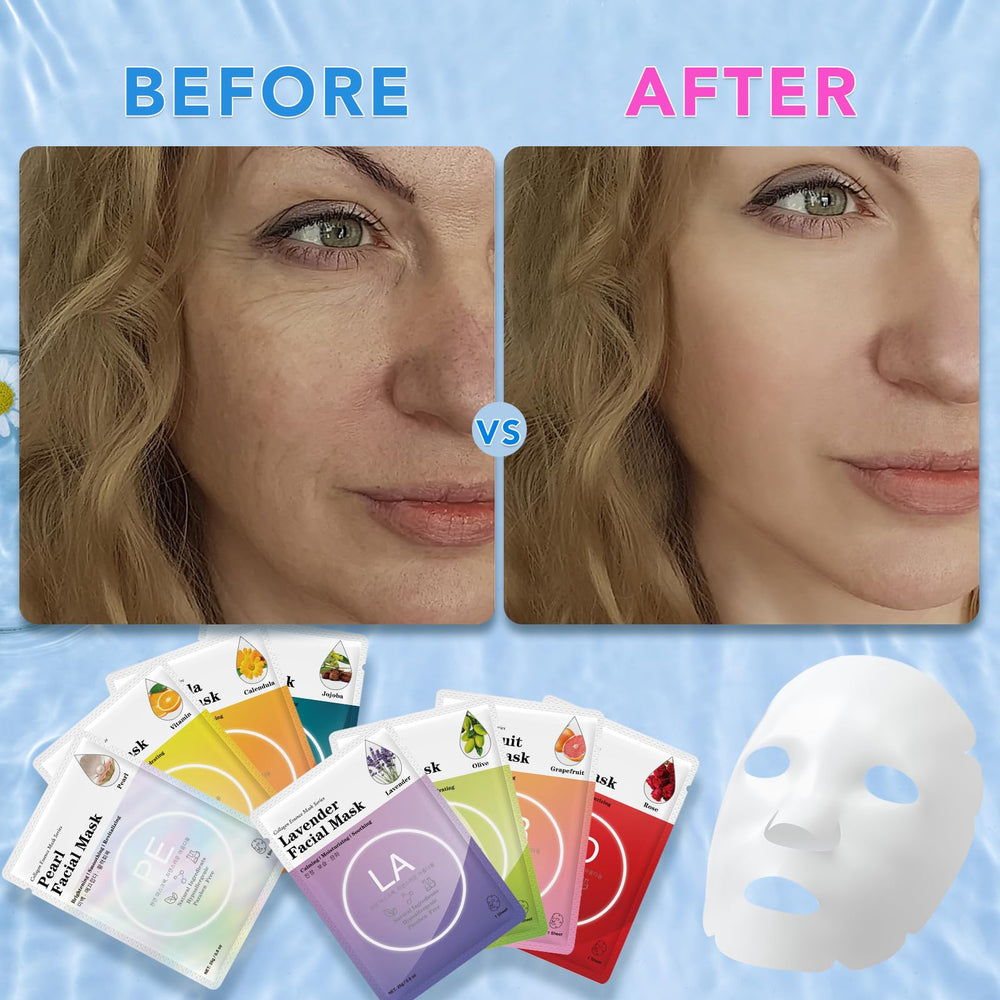 VESPRO masques enrichis d'ingrédients naturels, douceur et confort.