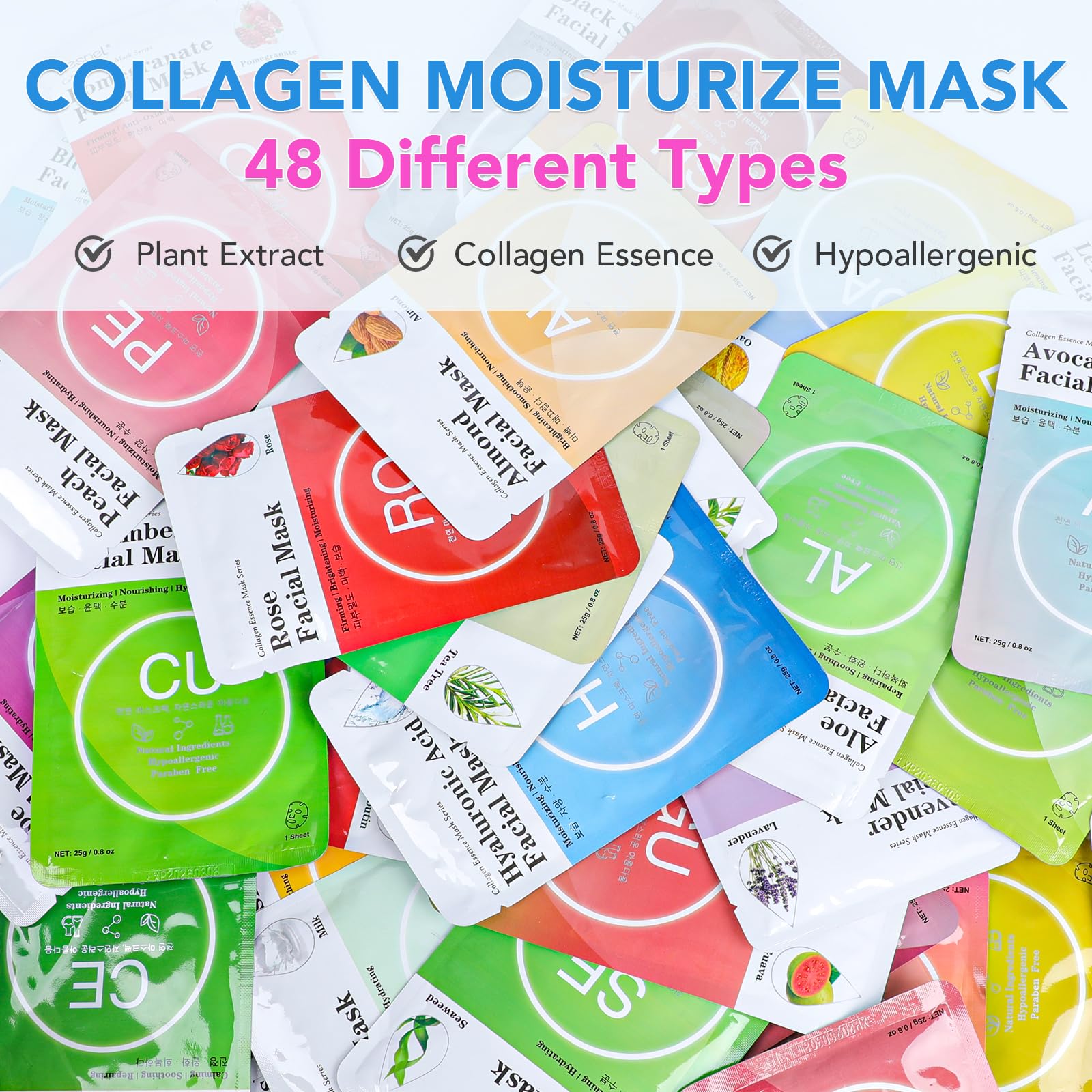 VESPRO masque-visage collagène, effet rafraîchissant et souplesse retrouvée.