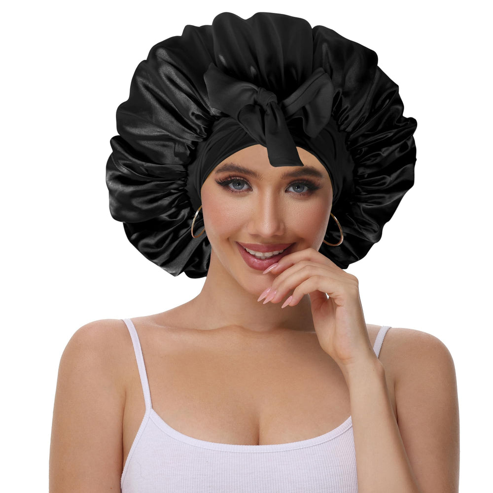 Bonnet Vettres avec bande élastique ajustable, maintien sûr sans glissements nocturnes.