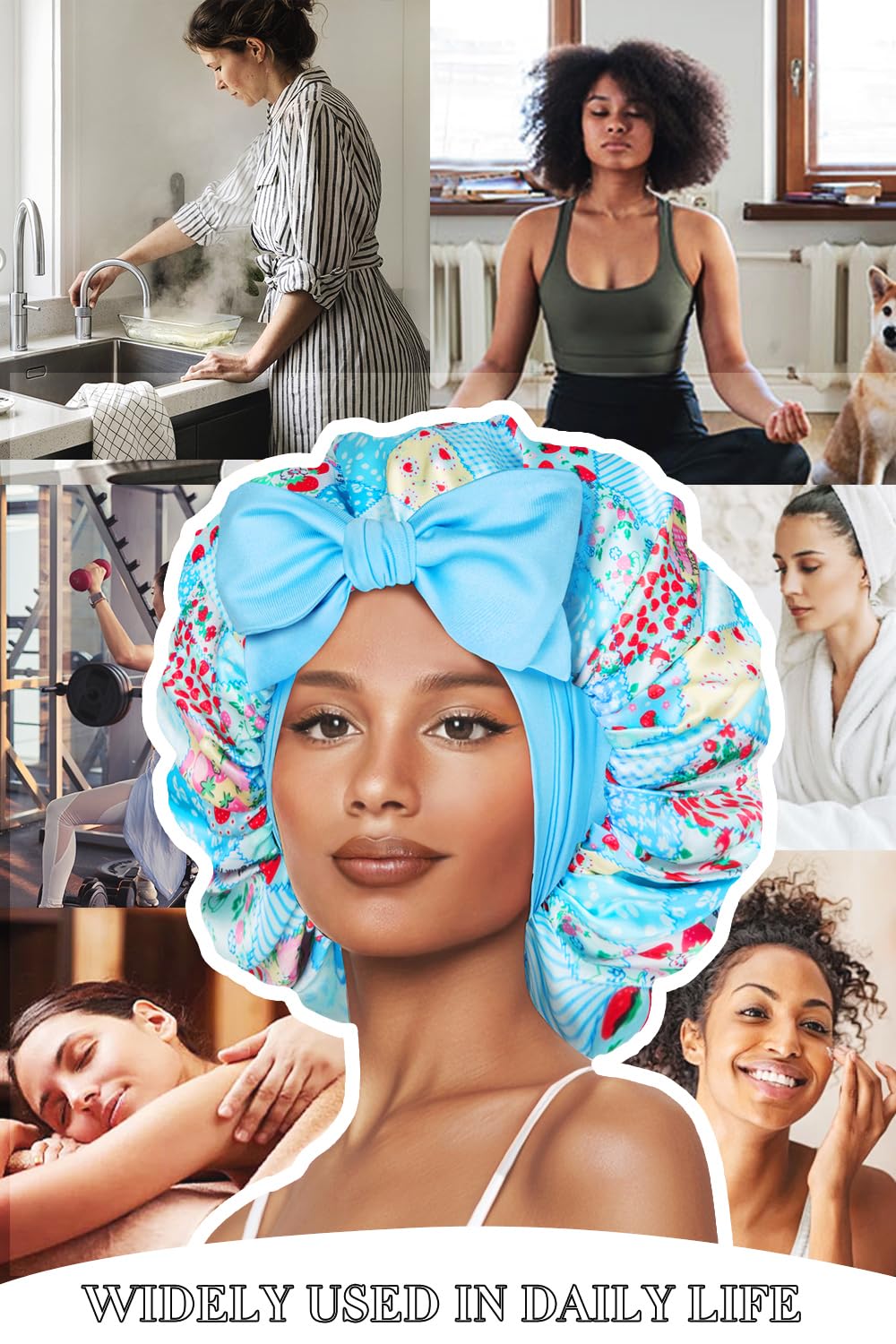 Conception adaptable du bonnet Vettres pour boucles et cheveux naturels