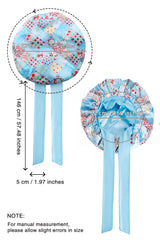 Bonnet Vettres motif fraises bleu plaid style et protection