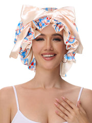 Bonnet Vettres satin double couche convient aux cheveux bouclés et frisés.