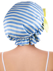 Style et praticité: bonnet satin Vettres pour dormir et activités quotidiennes.