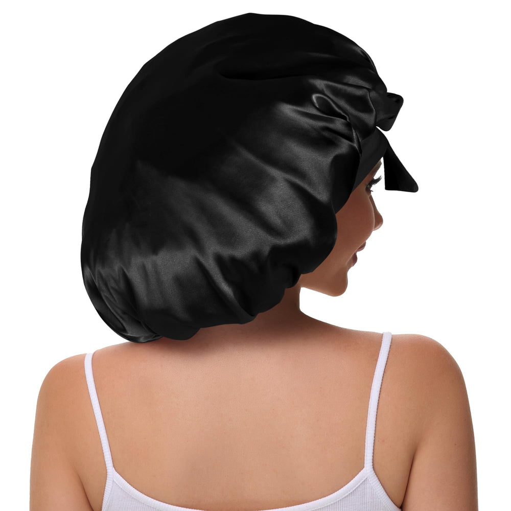 Chapeau Vettres satin double couche, protection renforcée pour les mèches.