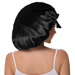 Chapeau Vettres satin double couche, protection renforcée pour les mèches.