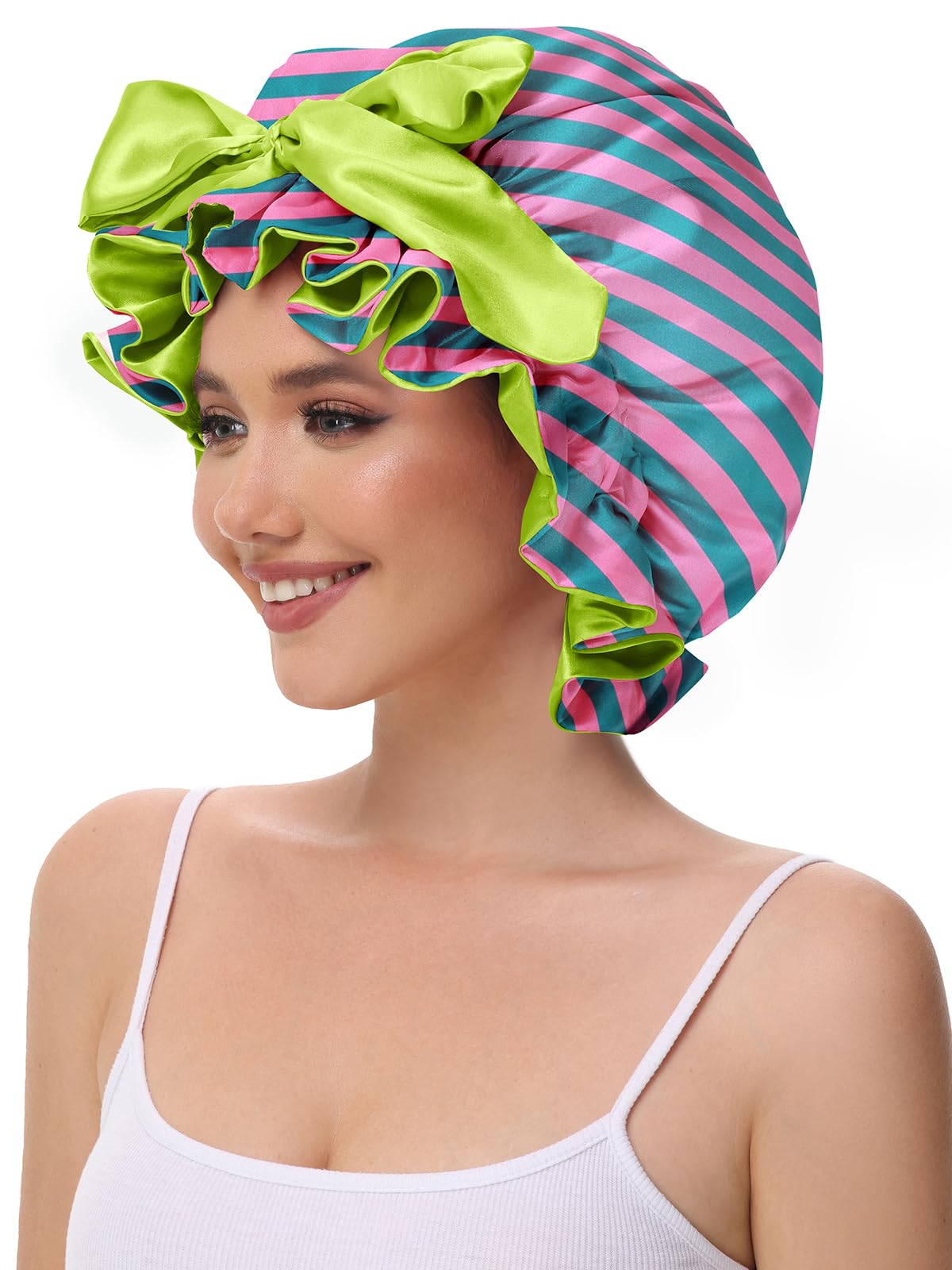 Vettres bonnet-usage-quotidien pratique pour sommeil, maquillage et activités quotidiennes.