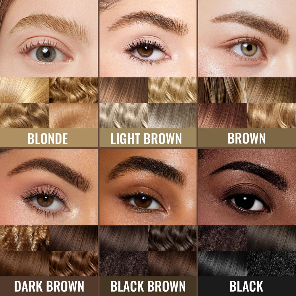 Vevivia Beauty Stylo Sourcils ensemble deux teintes – adaptable à différentes couleurs.