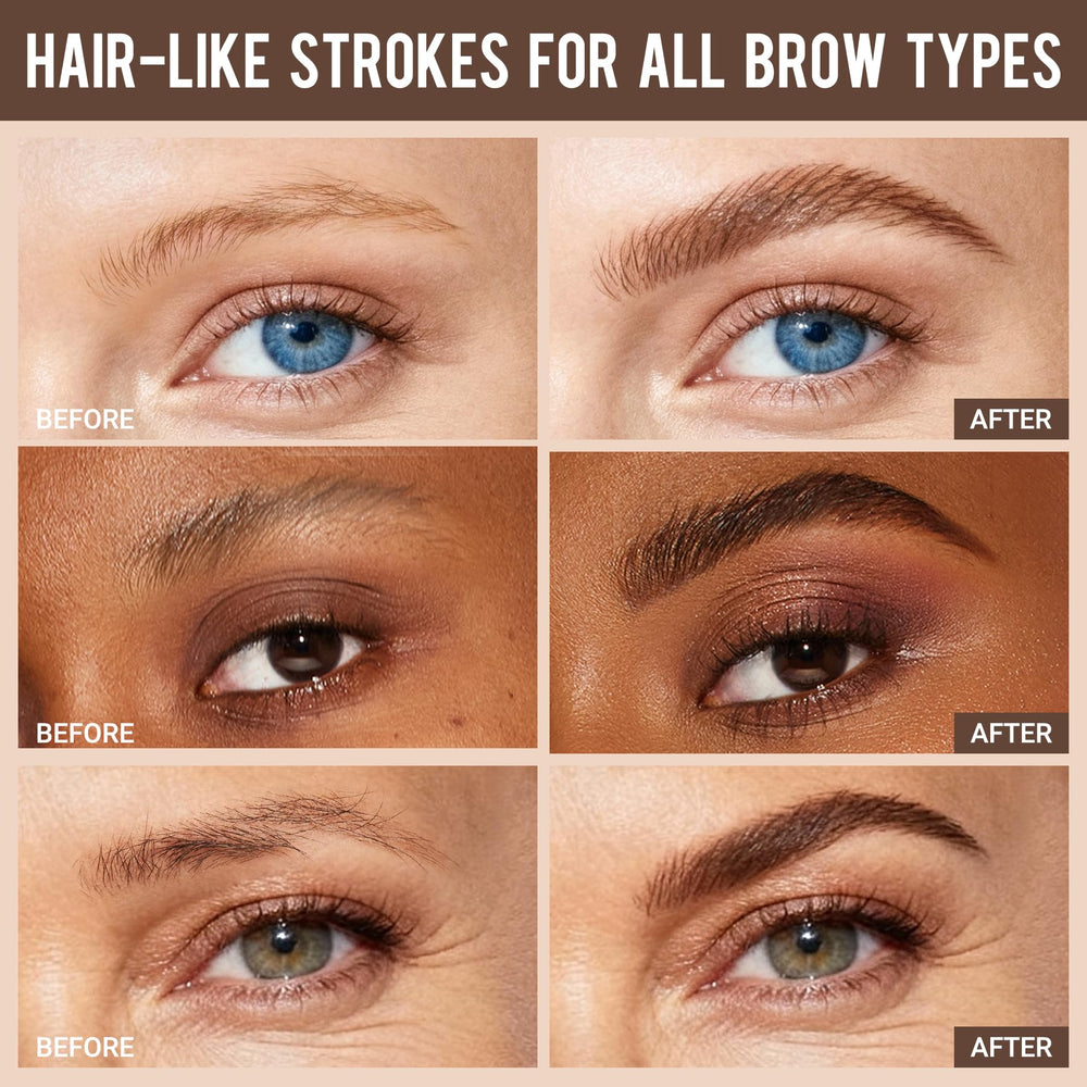 Vevivia Beauty Stylo Sourcils résistant à l'eau – look frais même dehors.